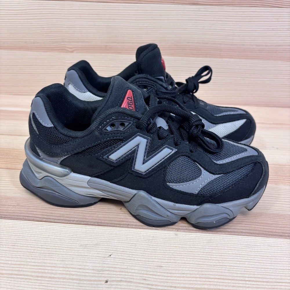 New Balance 9060 Black Castlerock Youth Size 4.5 GC9060BK Women's Sz  6 Shoes